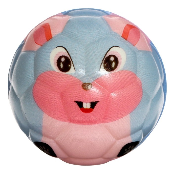 Мяч детский мягкий «Кругляшки» 6,3см, , в шоубоксе Мяч детский мягкий «Кругляшки» 6,3см, , в шоубоксе