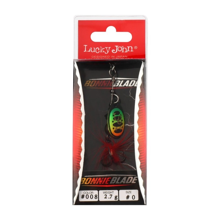 Блесна вращающаяся Lucky John BONNIE BLADE 00, 2.7 г, цвет 008 Блесна вращающаяся Lucky John BONNIE BLADE 00, 2.7 г, цвет 008