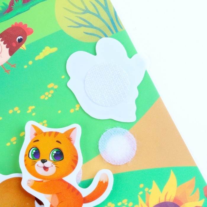 Развивающая игра на липучках. Театр по мотивам русской народной сказки «Репка» Развивающая игра на липучках. Театр по мотивам русской народной сказки «Репка»