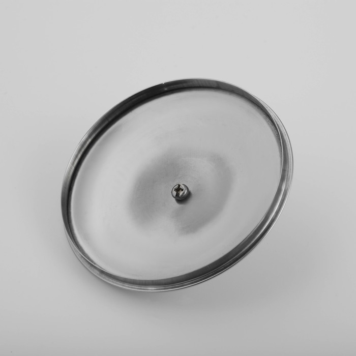 Кружка из нержавеющей стали Доляна &laquo;Индия&raquo; &laquo;Тарун&raquo;, 600 мл, 13,5&times;9,5&times;12 см, с крышкой