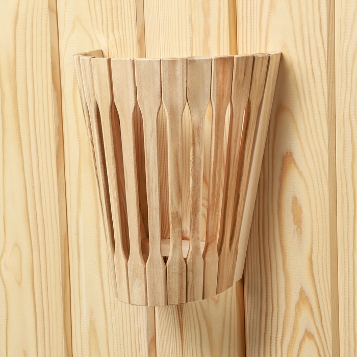 Абажур из липы, настенный Абажур из липы, настенный