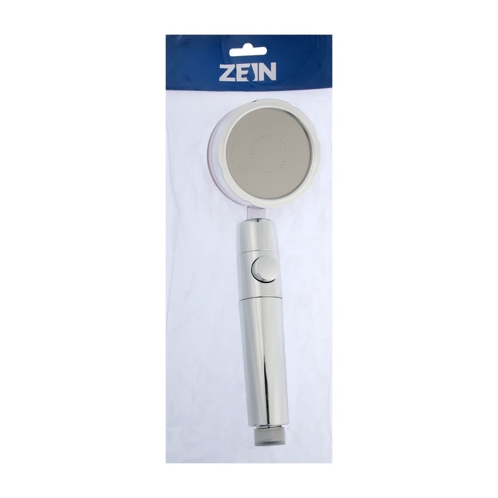 Душевая лейка ZEIN Z2349, с вентилятором, 1 режим, пластик/нержавеющая сталь, жёлтый/хром Душевая лейка ZEIN Z2349, с вентилятором, 1 режим, пластик/нержавеющая сталь, жёлтый/хром