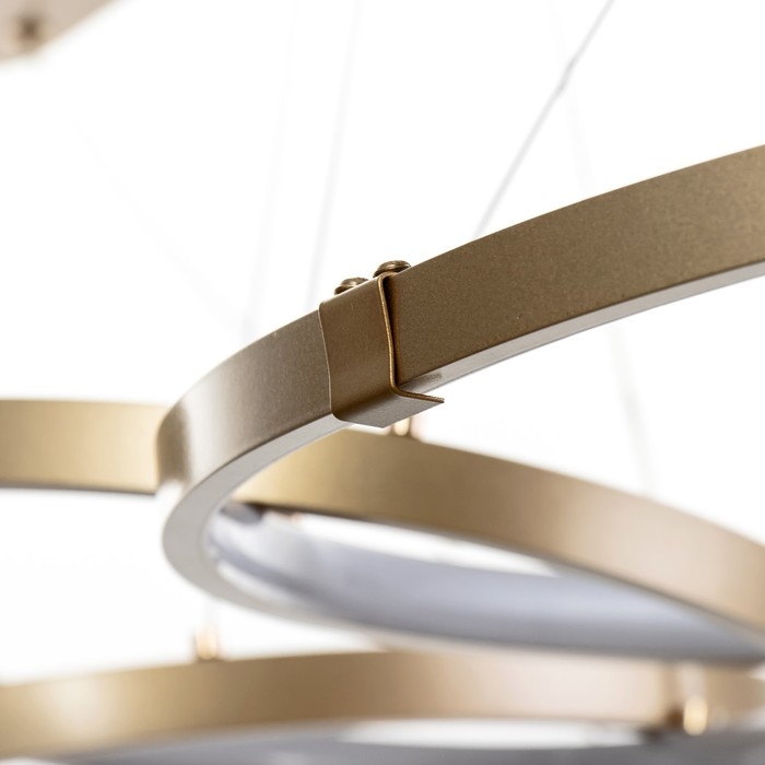 Светильник BayerLux Светильник BayerLux "Ринго" 5хLED 120Вт 4000К золото 140х50х100 см