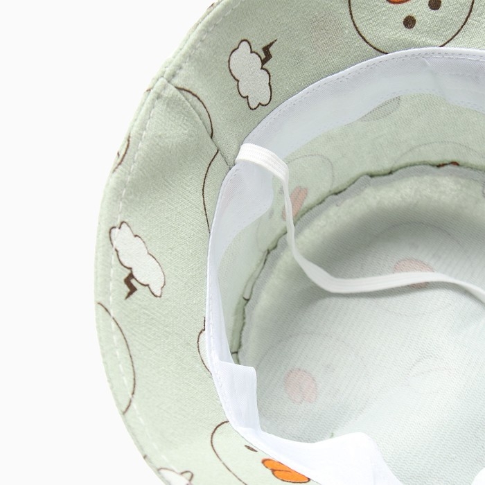 Панама детская MINAKU Панама детская MINAKU "Уточка", цв, зеленый , р-р 46