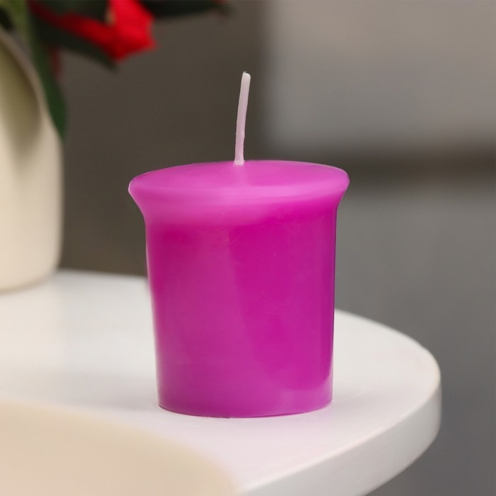 Свеча ароматическая  Свеча ароматическая "Black Cherry", черная вишня, 5х4,5 см