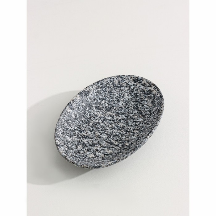 Набор аксессуаров для ванной комнаты Доляна «Гранит», 3 предмета (дозатор 350 мл, мыльница, стакан), цвет серый Набор аксессуаров для ванной комнаты Доляна «Гранит», 3 предмета (дозатор 350 мл, мыльница, стакан), цвет серый