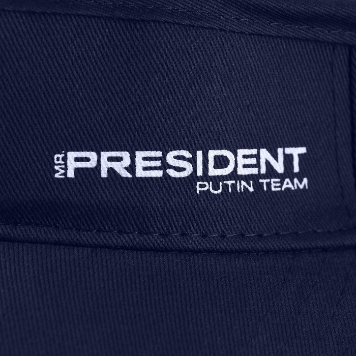 Козырек «President», цвет синий Козырек «President», цвет синий