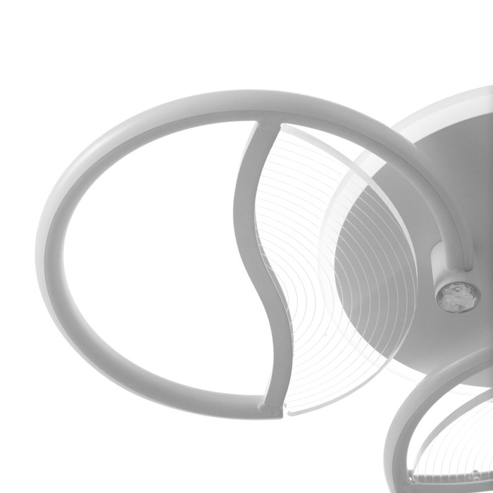 Люстра Люстра "Анита" 3хLED 90Вт 3000-6000К RGB белый 60х60х8см