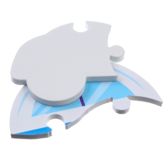 Мягкий пазл для малышей «Полицейская машина», 3 детали, Крошка Я Мягкий пазл для малышей «Полицейская машина», 3 детали, Крошка Я