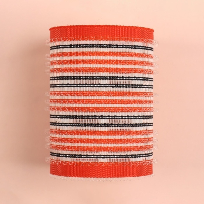 Бигуди «Липучка», d = 4,4 см, в косметичке, 8 шт, цвет МИКС