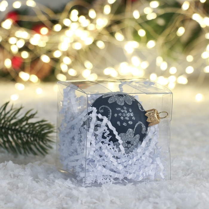 Ёлочный шар d-5 см Ёлочный шар d-5 см "Нежные цветы" ручная роспись