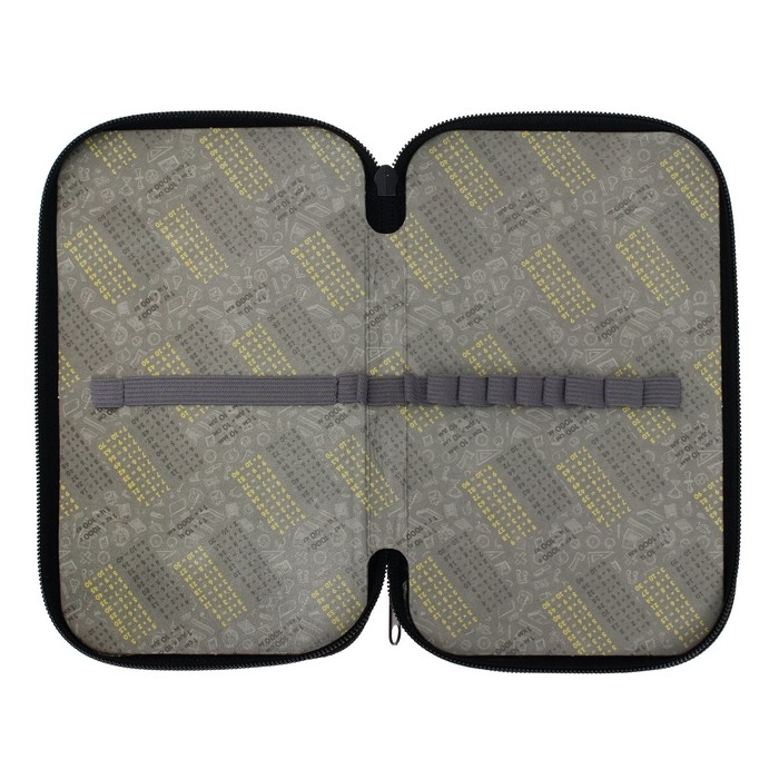 Пенал 2 секции, 125 х 205 х 40 мм, Calligrata 30П26/2 Пенал 2 секции, 125 х 205 х 40 мм, Calligrata 30П26/2 "Робот", ламинированный картон