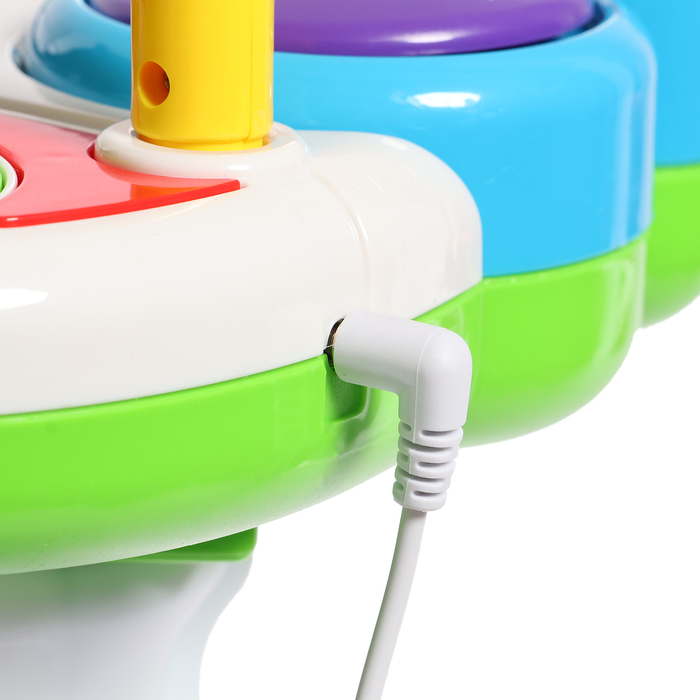 Напольный синтезатор «Лучший музыкант», со стульчиком и микрофоном