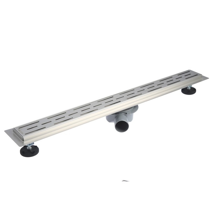 Трап линейный AFLORN AF20207-80, 800х70 мм, c флaнцeм своб. вращения 360°, нерж. сталь Трап линейный AFLORN AF20207-80, 800х70 мм, c флaнцeм своб. вращения 360°, нерж. сталь