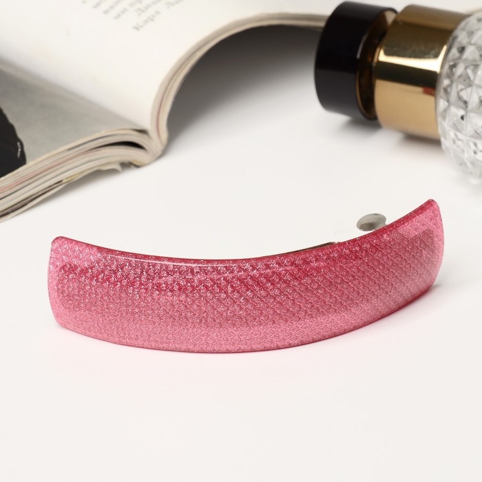 Заколка-автомат для волос Заколка-автомат для волос "Сечение" 9 см, микс