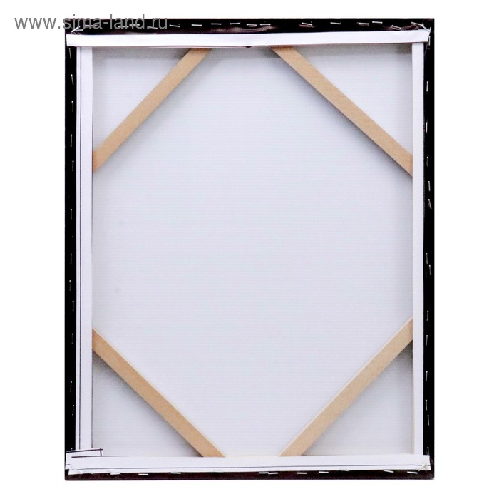 Картина на холсте "Правила этого дома" 40х50 см