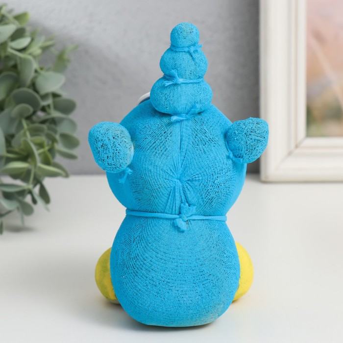 Растущий подарок травка "Единорог" голубой