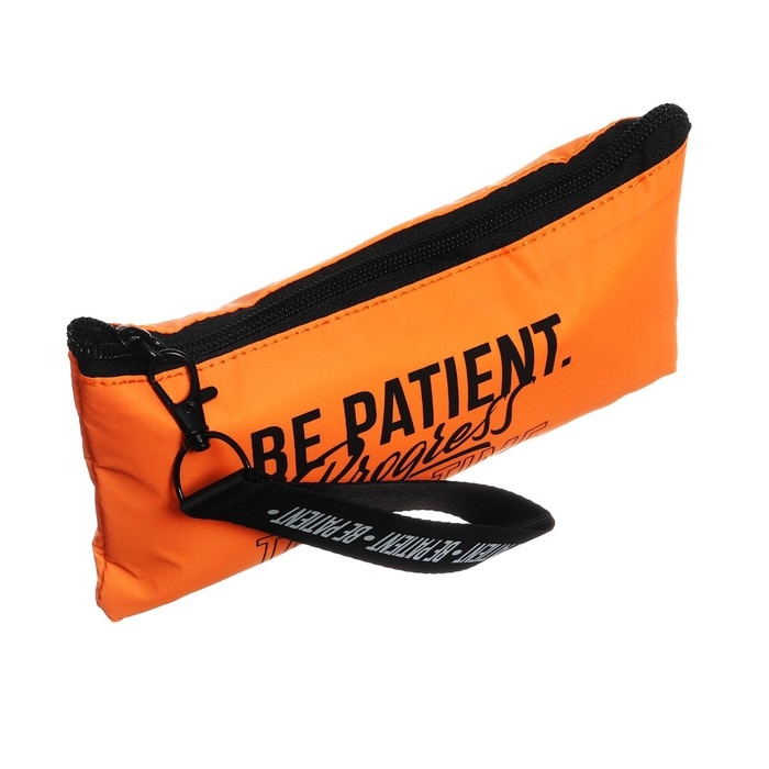 Пенал мягкий, 1 отделение, 100 х 195 мм, плоский, светоотражающий элемент, Феникс Пенал мягкий, 1 отделение, 100 х 195 мм, плоский, светоотражающий элемент, Феникс "Твои правила" оранжевый 61332