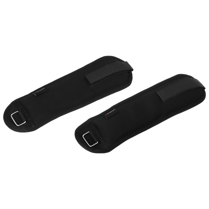 Утяжелители на запястье, 2 шт. х 200 г, цвет чёрный Утяжелители на запястье, 2 шт. х 200 г, цвет чёрный