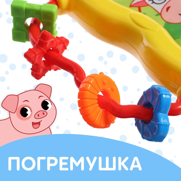 Книжка-шуршалка с погремушкой «Кто как говорит?», 8 стр. Книжка-шуршалка с погремушкой «Кто как говорит?», 8 стр.