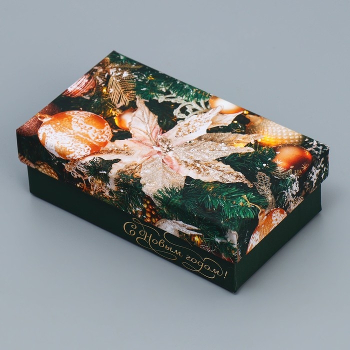 Набор подарочных коробок 10 в 1 «Елочные игрушки», 12 х 7 х 4 - 32.5 х 20 х 12.5 см, Новый год Набор подарочных коробок 10 в 1 «Елочные игрушки», 12 х 7 х 4 - 32.5 х 20 х 12.5 см, Новый год