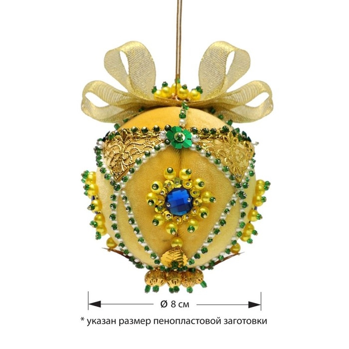 Новогодний шар «Сказки Востока» 8 см Новогодний шар «Сказки Востока» 8 см