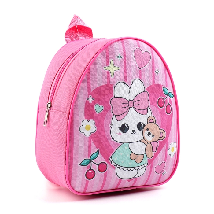 Детский рюкзак с блокнотом «Зайка», 23х20,5 см