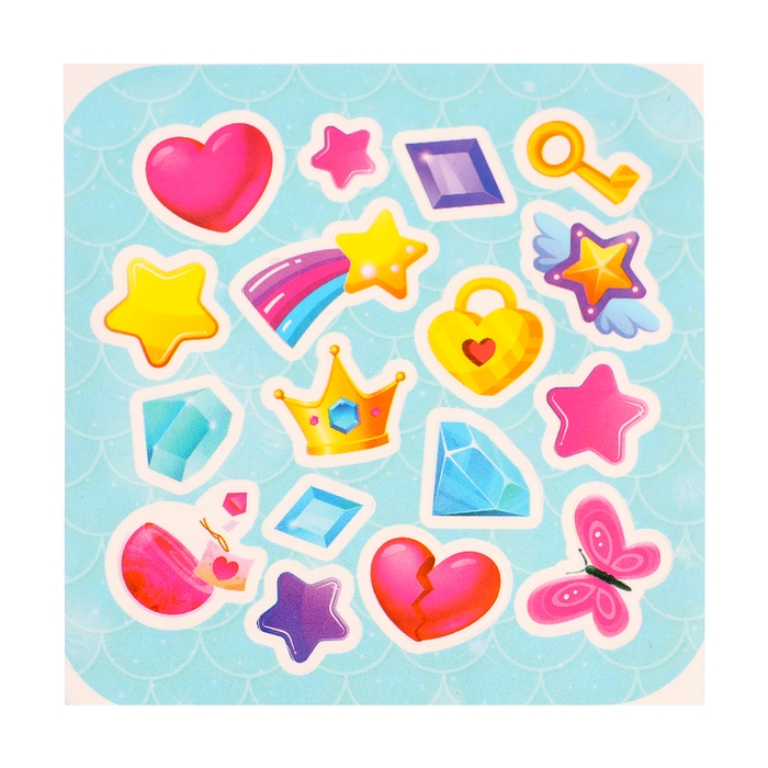 Игрушка-сюрприз «Морской пони» со светом и наклейками, МИКС