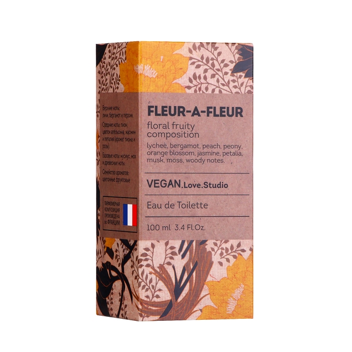 Туалетная вода женская Vegan Love Studio Fleur-a-Fleur (по мотивам Fleur Narcotique), 100 мл Туалетная вода женская Vegan Love Studio Fleur-a-Fleur (по мотивам Fleur Narcotique), 100 мл