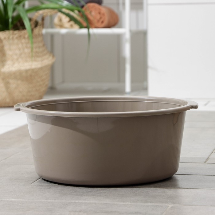 Таз круглый хозяйственный, 8 л, цвет МИКС Таз круглый хозяйственный, 8 л, цвет МИКС