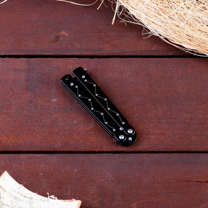 Нож-бабочка Нож-бабочка "Созвездие" 15,7см, клинок 69мм/1мм