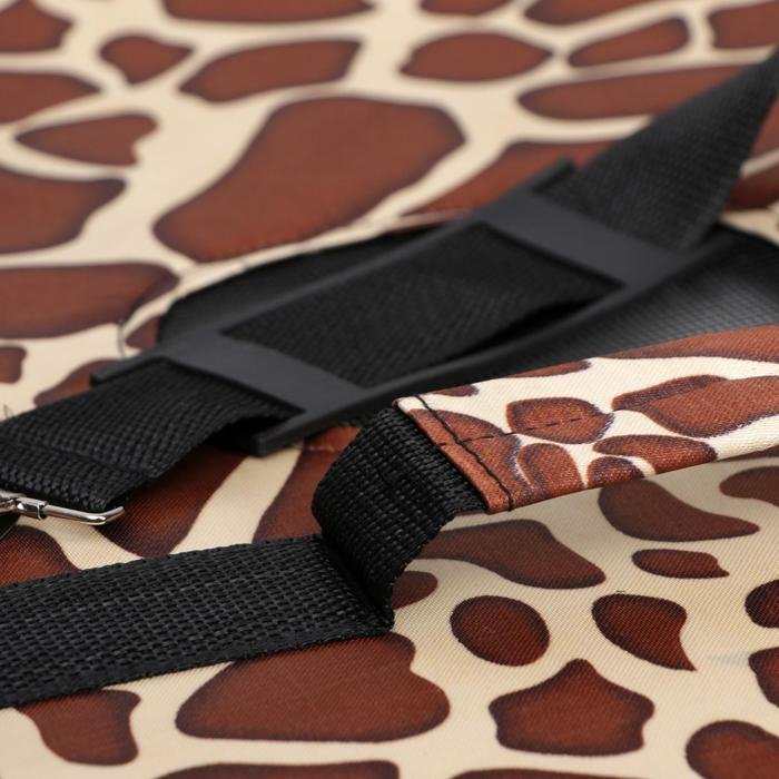 Сумка - переноска для животных  Сумка - переноска для животных "Жираф", размер M, 40 х 21 х 27 см