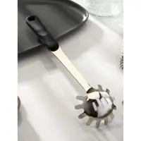 Ложка для спагетти из нержавеющей стали Доляна Home, 32×8,5 см, толщина 3 мм