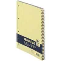 Бизнес-тетрадь 80л,кл,А4,Yellow Pad,спираль,тон.блок 70г/м