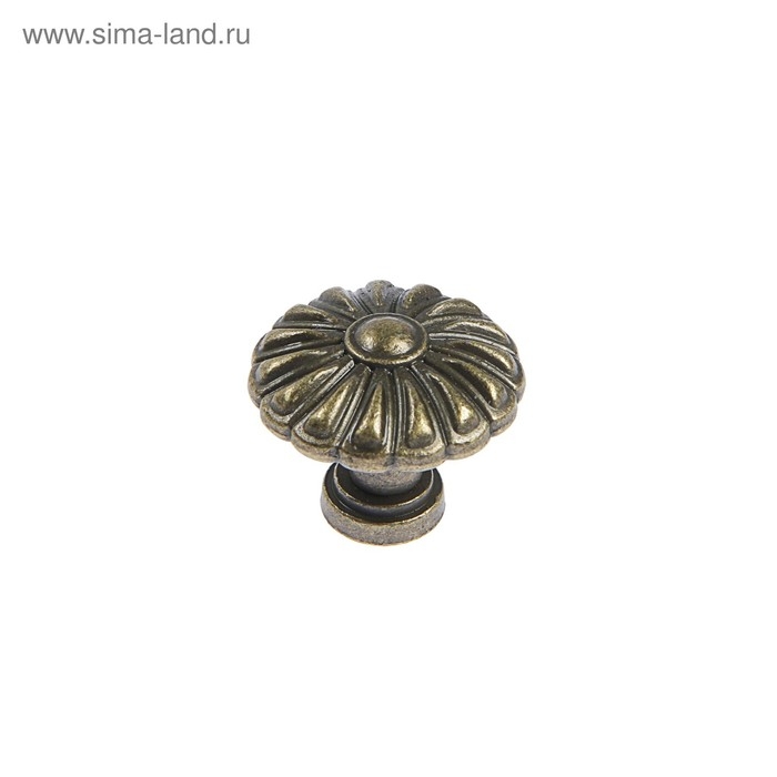 Ручка кнопка VINTAGE 012, цвет бронза, 8 шт TMP Ручка кнопка VINTAGE 012, цвет бронза, 8 шт TMP