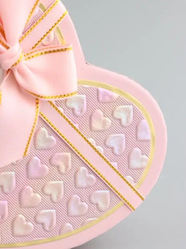 Набор коробок 3 в 1 сердца 22 х 20 х 9;  18.5 х 17 х 7.5; 16 х 14 х 6 см