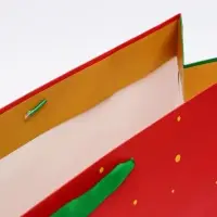 Пакет подарочный новогодний ламинированный &laquo;Ёлки&raquo;, 50&times;40&times;15 см