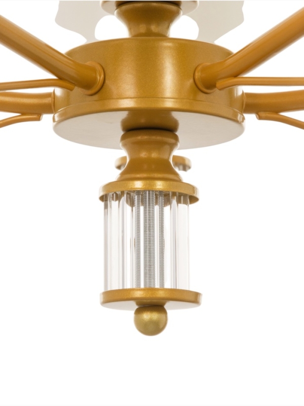 Люстра 1091/5GD 40Вт Е27 золото 60х60х38-78 см BayerLux Люстра 1091/5GD 40Вт Е27 золото 60х60х38-78 см BayerLux