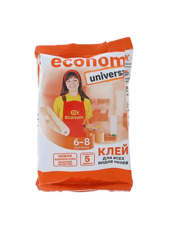 Клей для обоев универсальный ECONOM, 200 г