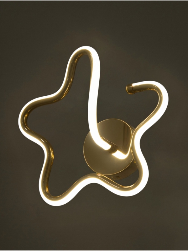 Бра Valentina 14Вт LED 4000-6000К золото 25х25х13см Бра Valentina 14Вт LED 4000-6000К золото 25х25х13см