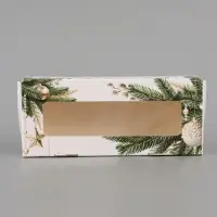 Коробка подарочная, самосборная &laquo;Золотой Новый год&raquo;, 17&times;7&times;4 см
