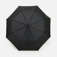 Зонт складной Edgeline, зеленое яблоко