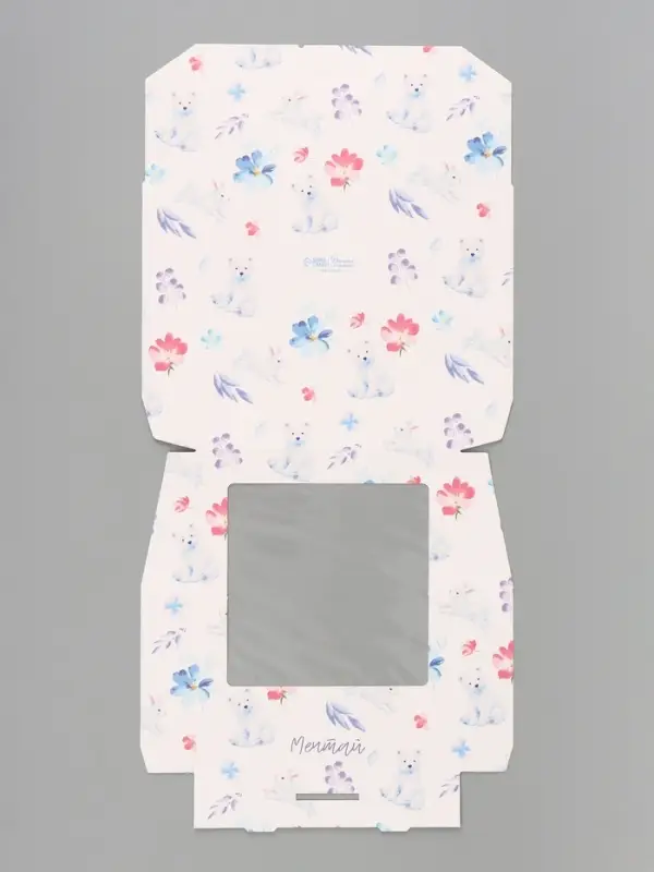 Коробка подарочная с окном &laquo;Мечтай&raquo;, 20&times;20&times;4 см, самосборная