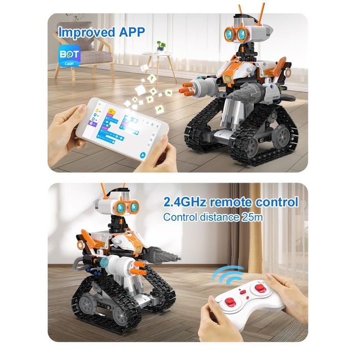 Конструктор радиоуправляемый «Робот», 462 детали Конструктор радиоуправляемый «Робот», 462 детали