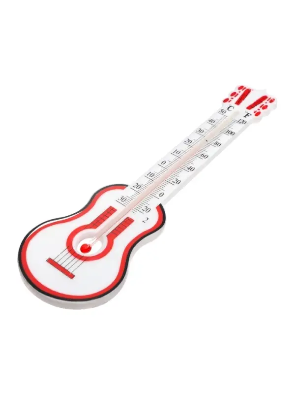 Термометр Luazon &laquo;Гитара&raquo;, уличный, спиртовой, от -25&deg;С до +50&deg;С