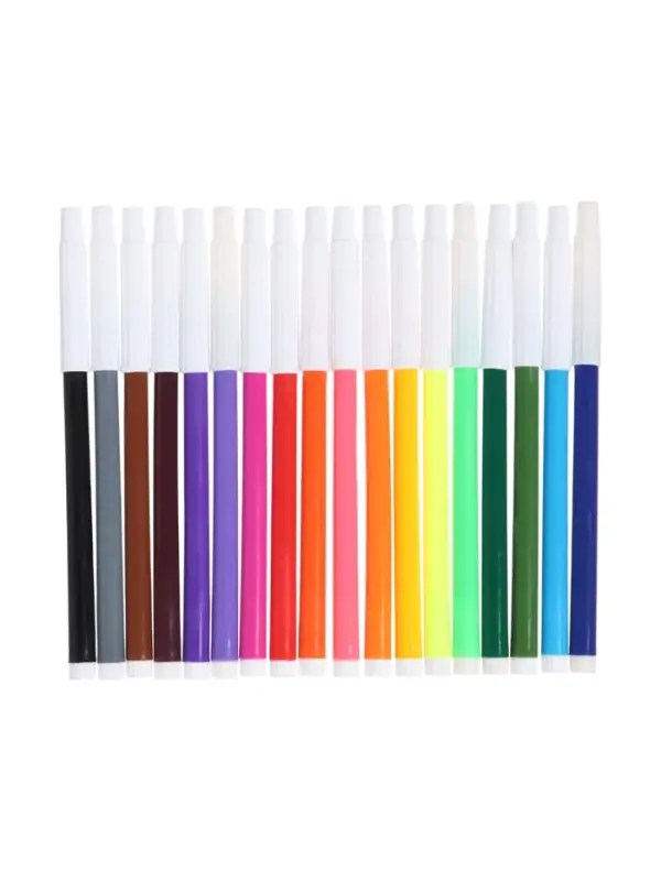 Фломастеры 18 цветов &laquo;Принцесса&raquo;, невентилируемый колпачок