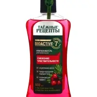 Ополаскиватель для рта Таёжные рецепты, для чувствительных зубов, 500 мл
