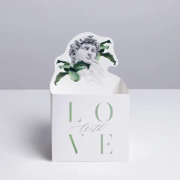 Коробки для мини букетов &laquo;DAVID&raquo;, 12 &times; 20 &times; 10 см