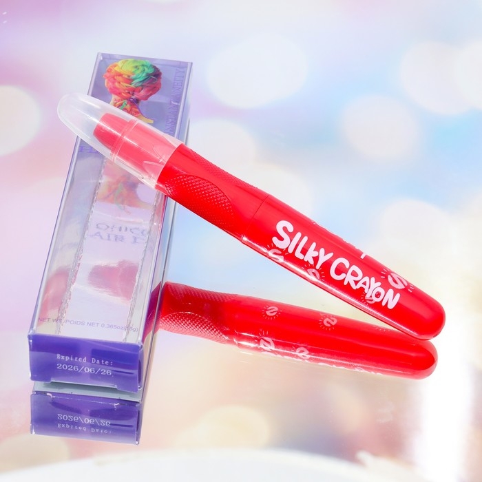 Карандаш-мелок для волос, 1 шт, красный Карандаш-мелок для волос, 1 шт, красный