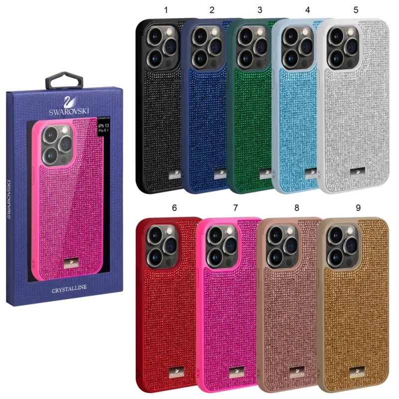 Чехол iPh 13 Pro Swarovski LC Чехол iPh 13 Pro Swarovski LC